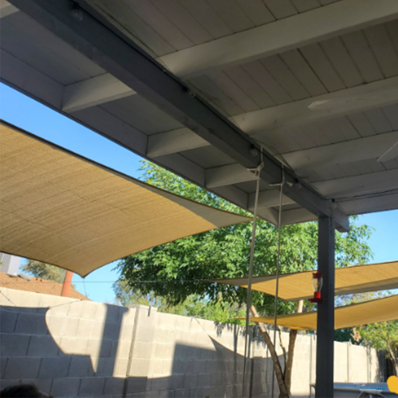 Kaip sumontuoti tinklelį nuo saulės