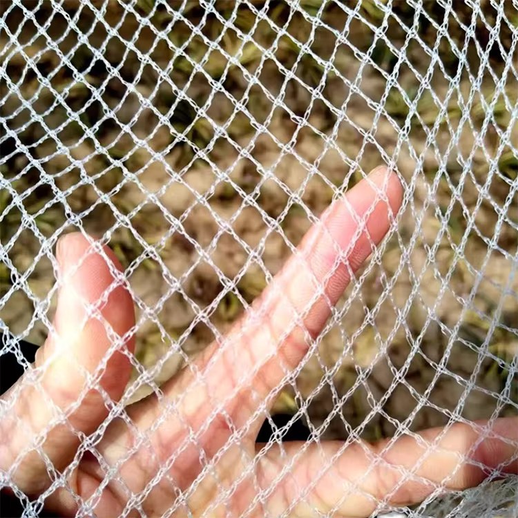 Polietileninis paukščių apsaugos tinklelis nuo krušos su plastikiniu tinkleliu, pritaikytu žemės ūkiui